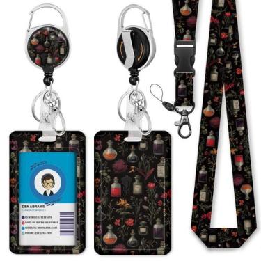 Imagem de Suporte de crachá de identificação Lanyard Giancomics Magic Vials com 