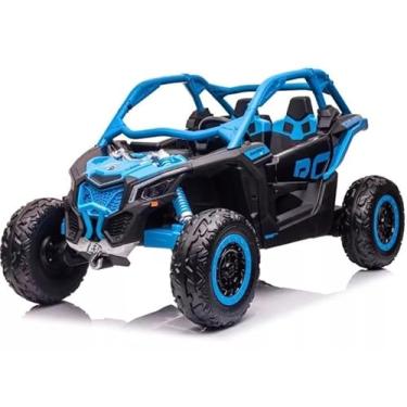 Imagem de Carrinho Elétrico Infantil Buggy Can-am Maverick Cor Azul