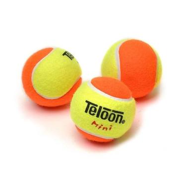 Imagem de Bola Tênis Mini Estagio 2 Pack 3 Unidades Certificado ITF Teloon, Lara