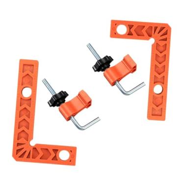 Imagem de Baoblaze 2 Grampos de canto de 90 graus, Grampos de ângulo reto, Ferramenta para marcenaria, Esquadro de posicionamento, Localizador de canto de 90 graus para, S