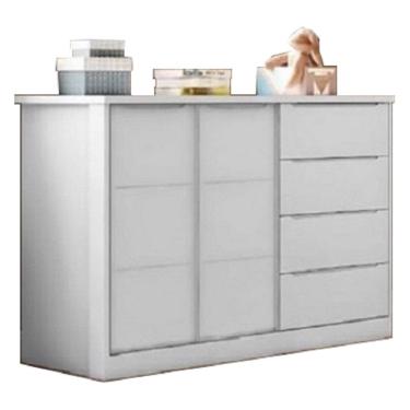 Imagem de Cômoda para Quarto de Bebe Pérola Branca - Phoenix Baby