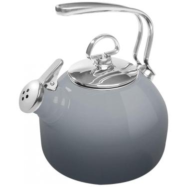Imagem de Chaleira de Chá 1.8 Litros em Aço Inoxidável com Apito, Chantal, Cinza