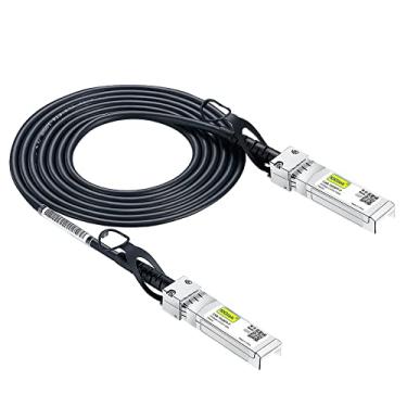 Imagem de Cabo Twinax SFP+ DAC, Passivo, compatível com Cisco SFP-H10GB-CU1.5M, Ubiquiti e mais, 1,5 metro (1,5 m)