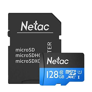 Imagem de Cartão Memória MicroSD/Micro SDXC 128GB 80MBs Netac cADPT