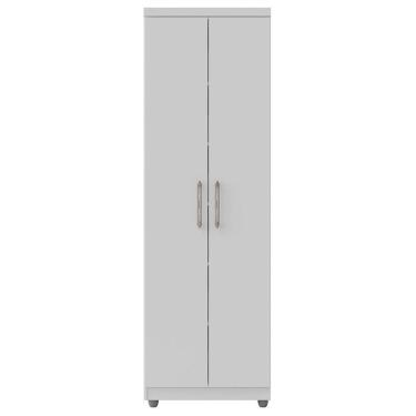 Imagem de Armário Organizador Multiuso 2 Portas E 6 Nichos Branco