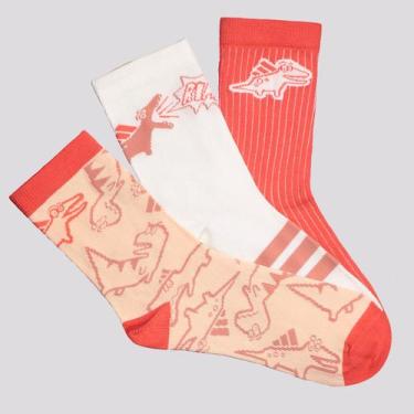 Imagem de Kit Meia Adidas Brand Love LK Adrpt 3 Pares Infantil, P