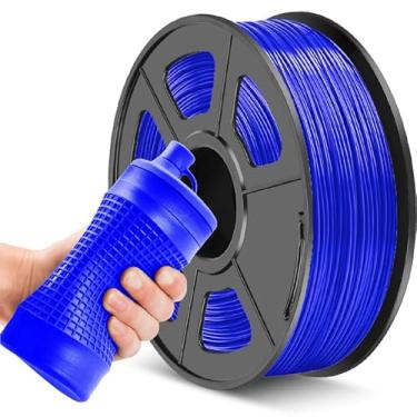 Imagem de JAYO Filamento TPU 1,75 mm azul 1 kg, filamento flexível macio para impressora 3D 95A, precisão dimensional +/-0,03 mm, carretel de 1 kg para a maioria das impressoras 3D FDM