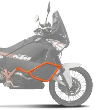 Imagem de Protetor Motor Carenagem Super Adventure Ktm 990 2010, LARANJA