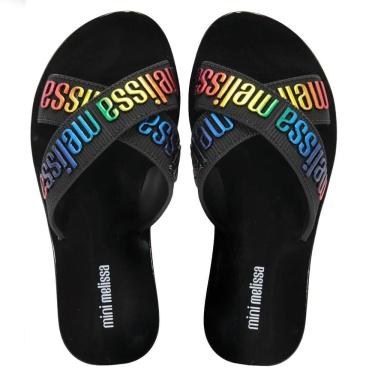 Imagem de Chinelo Infantil Menina Slip On  Slide Mini Melissa M Lover