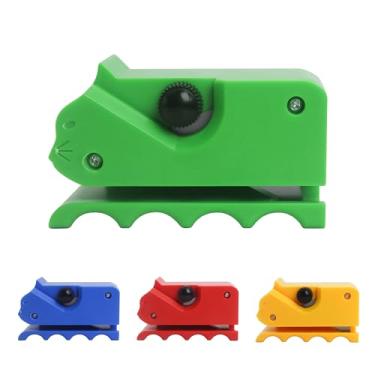 Imagem de YOUNEEDFUL Cortador de papelão de gato 2025 impresso em 3D ferramenta de corte de papelão portátil uma ótima ferramenta para construir casa para gatos (verde)