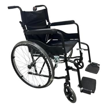 Imagem de Cadeira De Rodas Dobrável Compacta Econômica Nova Até 100kg