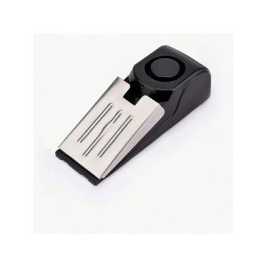 Imagem de Trava de Porta com Alarme Portátil Cunha Alta Potência 120 dB Seguranç