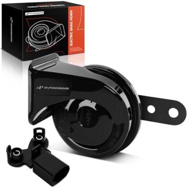 Imagem de A-Premium Buzina de carro elétrico compatível com Volkswagen Golf, Tiguan, CC, Touareg, Sagitar, Polo, Magotan, Phaeton, Skoda, Octavia, Superb & Audi A4, Q5, Q7, A3, A8, A6L, A5, A4L, A1 e Porsche