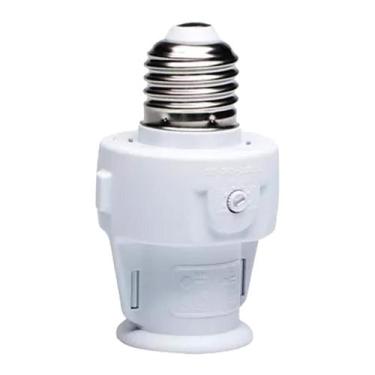 Imagem de Relé Sensor Soquete E27 Aciona Luz Automaticamente Anoitecer - Margiri