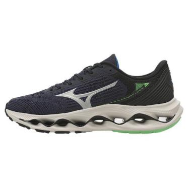 Imagem de Tênis de Corrida Mizuno Wave Legend 4 Masculino, Azul, 42