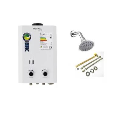 Imagem de Aquecedor Komeco 7L GN + Kit de Instalação + Ducha
