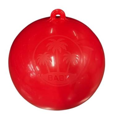 Imagem de BABZ - Pro de 63 cm de diâmetro - O para-choque inflável original para atracação, bote de amarração, fuzileiro naval, wakesurf, pontão, pesca, iates e mais (1 para-lama, vermelho furtivo)