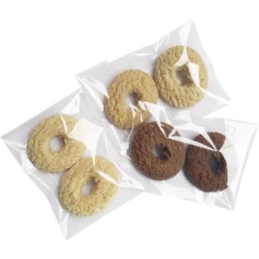 Imagem de Saco Adesivado Transparente 15X20+3CM ABA - Pacote com 100 - Vabene