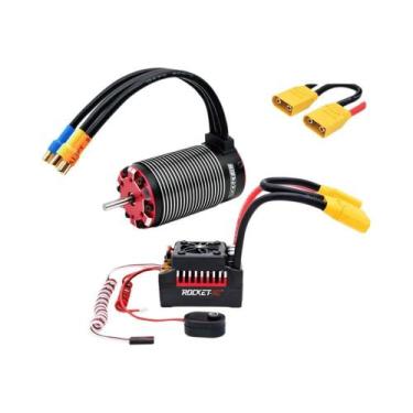 Imagem de Combo De Motor Brushless De Alta Potência ESC Para Carro RC 1/8 1/7 Ca