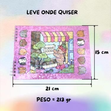 Imagem de Bobbie Goods Capa Dura Para Crianças e Adultos Colorir Uso Terapeutico