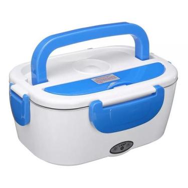 Imagem de Marmita Térmica Elétrica Portátil Veículo Veícular Carro Caminhão Cinz