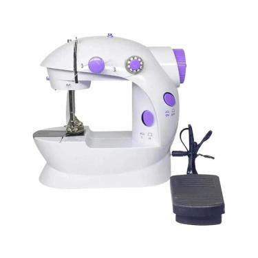 Imagem de Mini Máquina De Costura Doméstica Portátil Prática Pequena