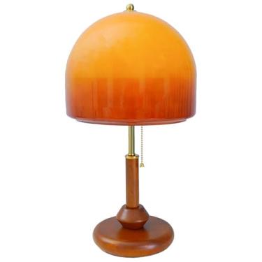 Imagem de Abajur de cabeceira Luminária de mesa decorativa retrô para quarto, cabeceira, sala estar e estudo