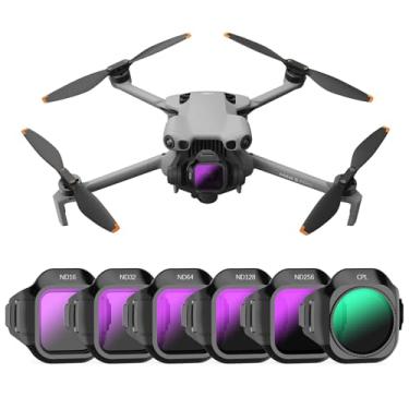 Imagem de FPVtosky Conjunto de filtros Mini 5 Pro ND, kit de filtros compatível com acessórios DJI Mini 5 Pro, pacote com 6 (CPL, ND16, ND32, ND64, ND128, ND256)
