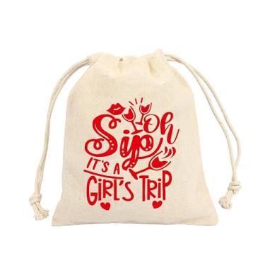 Imagem de BIG EVENTS Set of 10 hangover recovery kit bags wedding favor kit bag bachelorette party - Bachelor Survival Kit Party Bag - Drawstring Favor Bags - 5 * 7 Inch OSGTR