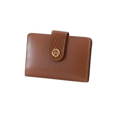 Imagem de Carteira Feminina Media Couro Mariart 301 Havana