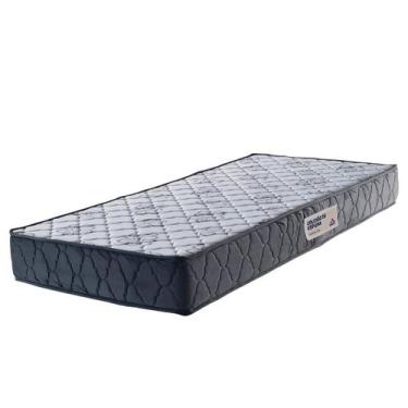 Imagem de Colchão de Solteiro Espuma D-28 100% Poliéster 88cm X 17cm Supremo Amé