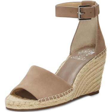 Imagem de Vince Camuto Sandália feminina Leera Espadrille Wedge, Vison empoeirado, 38