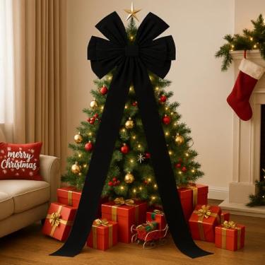 Imagem de Hungdao Arcos extragrandes de enfeite de árvore de Natal 70,9 x 19,7 polegadas gigantes...