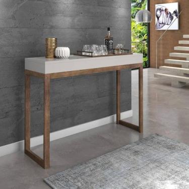 Imagem de Aparador Retrô Coffe Room Madeira Entrada Moderno De 90cm - D+7 Moveis