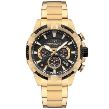 Imagem de Relógio Technos Masculino Ts Carbon Dourado - JS25BCX/1P-Masculino
