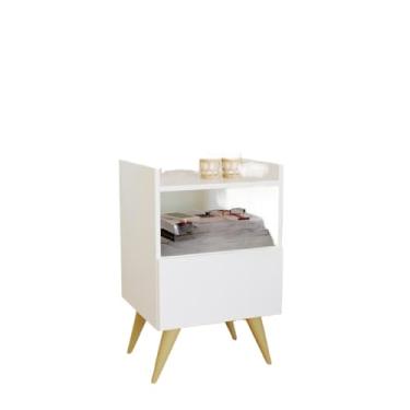 Imagem de Mesa de Cabeceira Nicho Quarto Casal Decoração