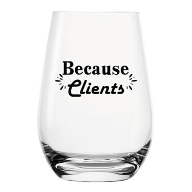 Imagem de YJXIN Taça de vinho engraçada sem haste para mulheres, taça de vinho fofa porque clientes para melhor amigo, presente de elefante, festa hilária, evento, diversão de hospedagem, 500 ml, transparente