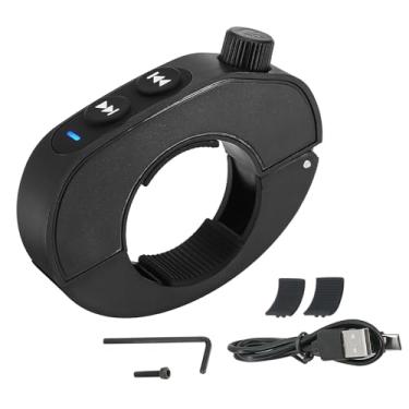 Imagem de Controle remoto de mídia Bluetooth para controle de guidão de motocicleta para produto eletrônico inteligente para mídia rádio música volume