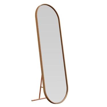 Imagem de Mesa de Centro Alamanda Com Espelho Castanho/Bronze - JB Bechara