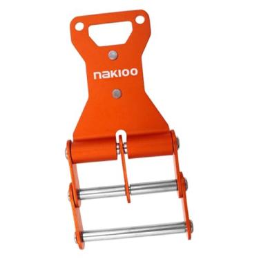 Imagem de Generic Fivela de liberação rápida para cinto de ferramentas, ideal para pochetes. Fecho seguro e de alta resistência em aço inoxidável com pivô em liga de, Laranja