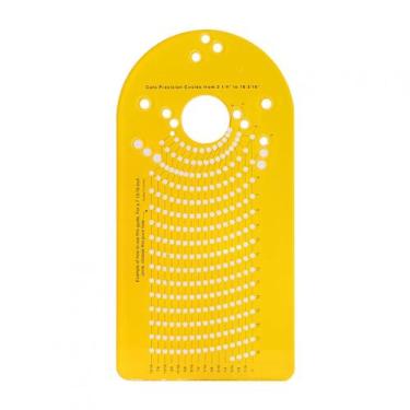 Imagem de Gabarito de corte circular KASCLINO para marcenaria Plunge Router