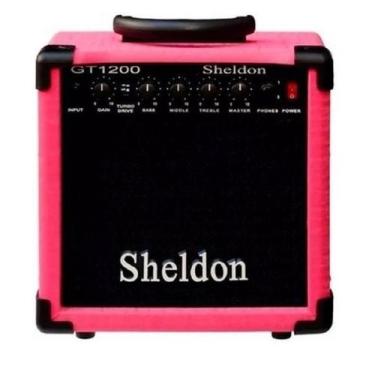 Imagem de Amplificador Sheldon Para Guitarra GT1200 15W Rosa