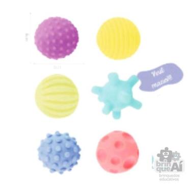 Imagem de Brinquedo Para Banho Esferas 6pÇ - Toymix
