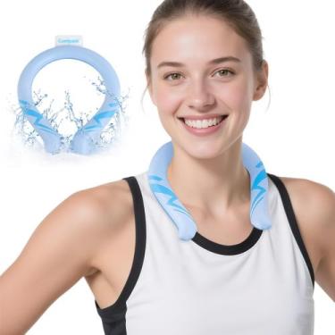 Imagem de Tubo de resfriamento de pescoço Comfpack Anel de gelo reutilizável par