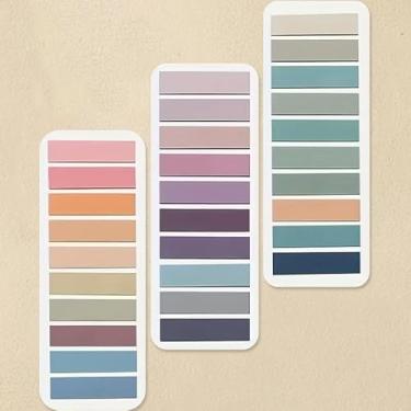 Imagem de Pacote com 3 adesivos de índice de 600 folhas para leitura de marcas e mensagens de escritório