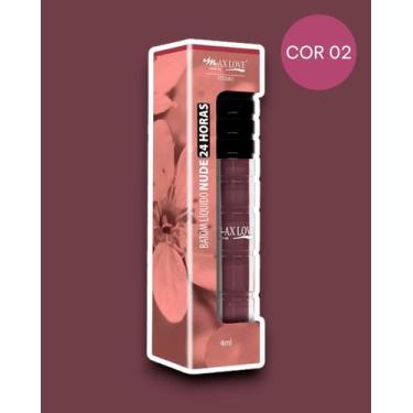 Imagem de Batom Nude 24h Max Love - Matte, Elegante e Duradouro (01-06) Cor:2010