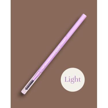 Imagem de Lápis de Sobrancelha 2 em 1 Mood Ruby Rose (Com Escovinha) Cor:Light, 