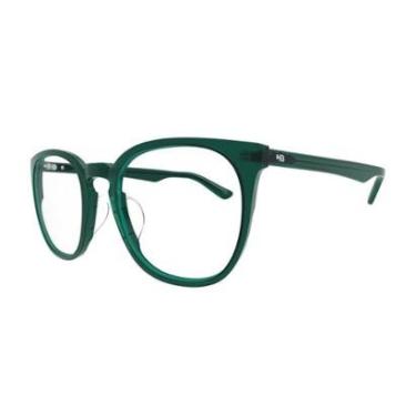 Imagem de Armação De Óculos Hb Ecobloc 0446 10104460642010 Verde Translúcido-Unissex