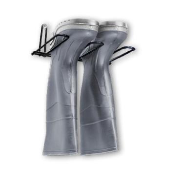 Imagem de Rack'Em Suporte para botas – Armazenamento para macacões – Botas – Secador de sapatos – Organizador de pendurar montado na parede – Resistente – Comporta 1 par