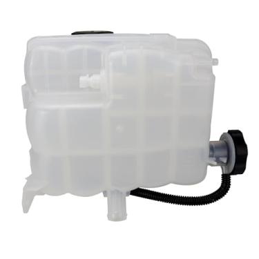 Imagem de 84257137 Tanque de Reservatório de Refrigeração do Motor com Tampa, Mangueira e Sensor, Compatível com Chevrolet Silverado 3500 4500 5500 6500 HD V8 6.6L 2017-2019 GMC Sierra 2500 3500 HD V8 6.6L 2017